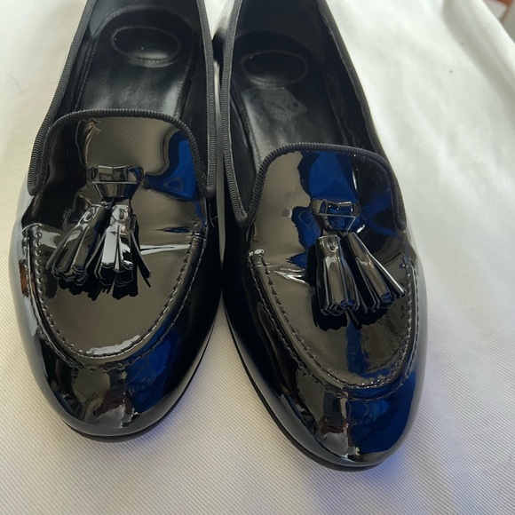 Church’s Nina Tassel Patent Leather Flats/Loafers in Black. Size 39 US size 8 - Picture 4 of 10
